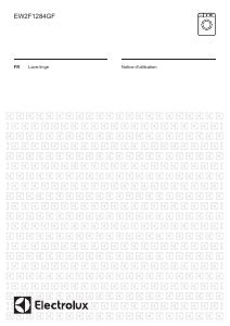 Mode d’emploi Electrolux EW2F1284GF Lave